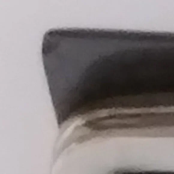 Unique Vintage Black Leather Satchel/Shoulder Frame Bag wth Chic Sleek Features - Picture 11 of 15